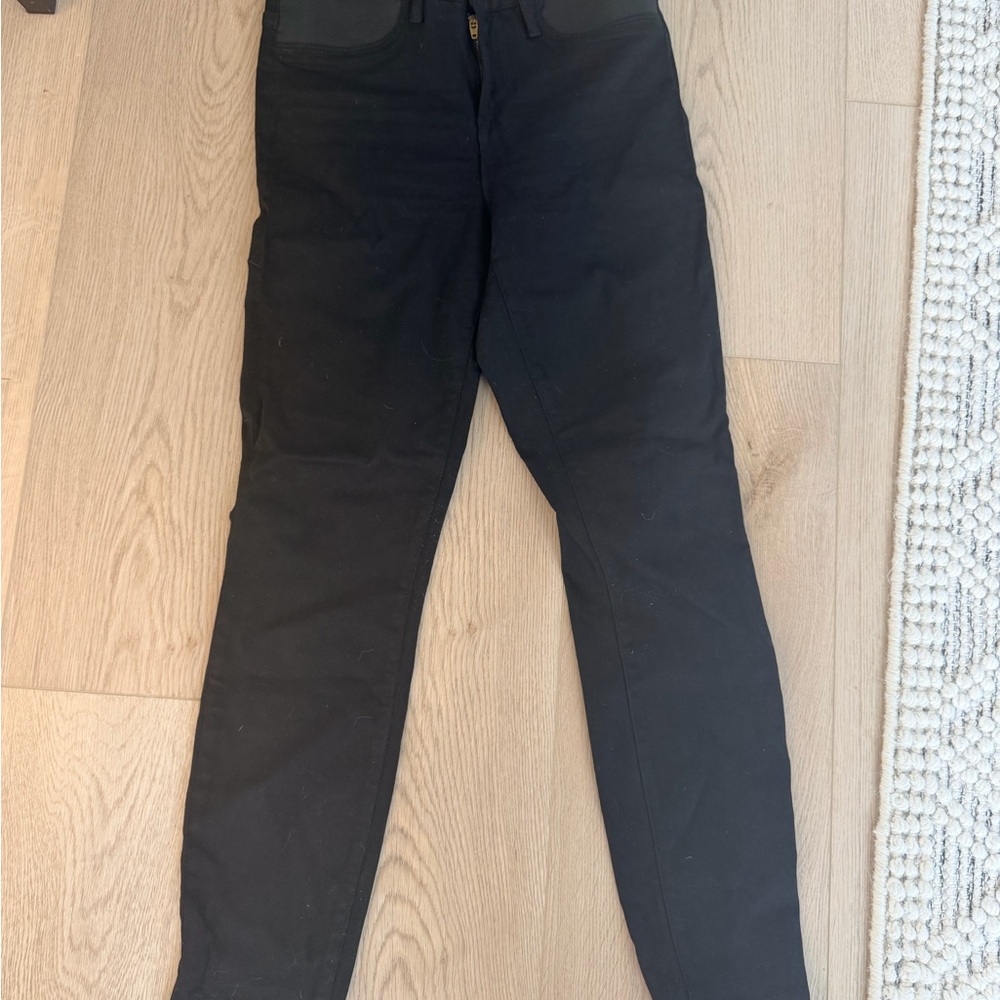 Good American Maternity Black Skinny Jeans - size 2/26